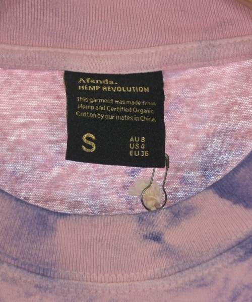 AFENDS（アフェンズ）Tシャツ・カットソー ピンク サイズ:S メンズ/2200628829672