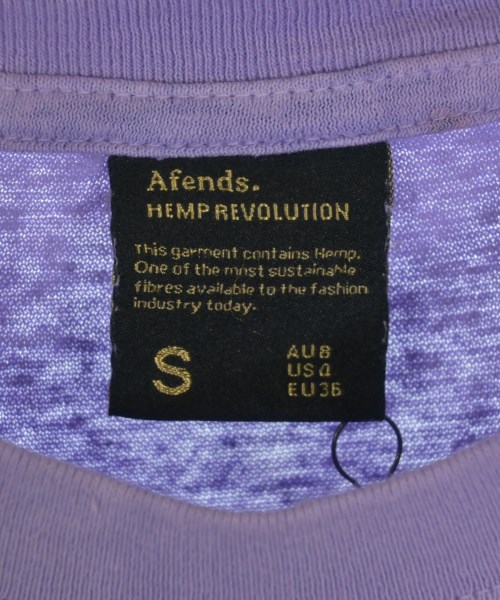 AFENDS（アフェンズ）Tシャツ・カットソー 紫 サイズ:S メンズ/2200628829696