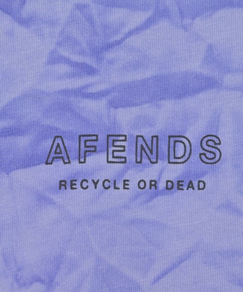AFENDS（アフェンズ）Tシャツ・カットソー 紫 サイズ:S メンズ/2200628829863