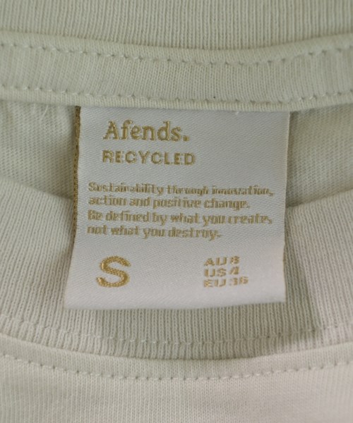 AFENDS（アフェンズ）Tシャツ・カットソー 白 サイズ:S メンズ/2200628829924