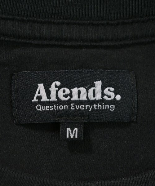 AFENDS（アフェンズ）Tシャツ・カットソー 黒 サイズ:M メンズ/2200628829931
