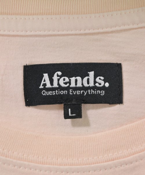 AFENDS（アフェンズ）Tシャツ・カットソー ピンク サイズ:L メンズ/2200628829948