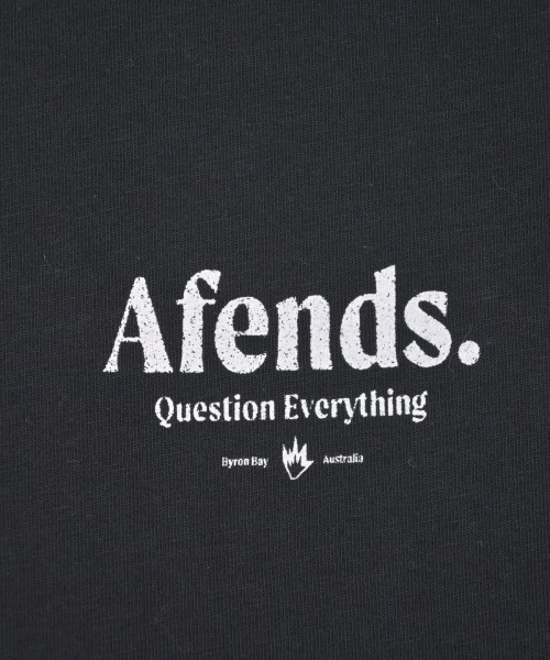 AFENDS（アフェンズ）Tシャツ・カットソー 黒 サイズ:M メンズ/2200628829979