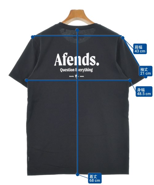 AFENDS（アフェンズ）Tシャツ・カットソー 黒 サイズ:M メンズ/2200628829979