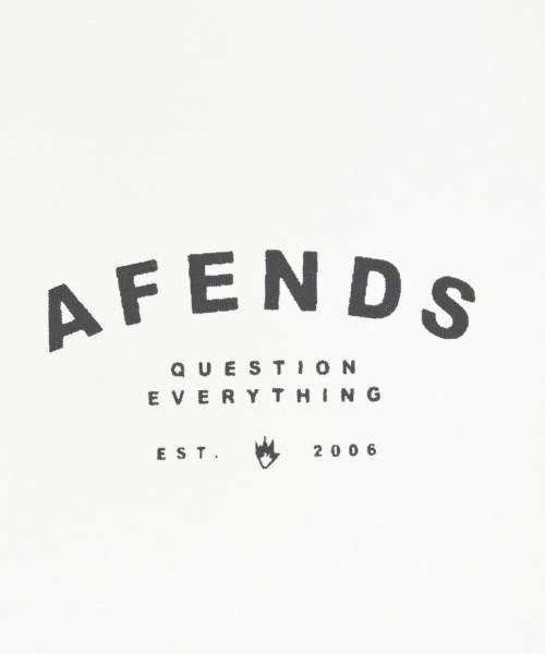 AFENDS（アフェンズ）Tシャツ・カットソー 白 サイズ:M メンズ/2200628829986