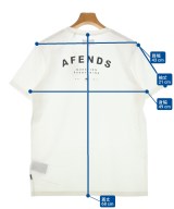 AFENDS（アフェンズ）Tシャツ・カットソー 白 サイズ:M メンズ/2200628829986