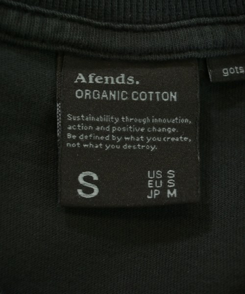 AFENDS（アフェンズ）Tシャツ・カットソー 黒 サイズ:S メンズ/2200628939036