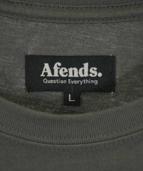 AFENDS（アフェンズ）Tシャツ・カットソー カーキ サイズ:L メンズ/2200628939050