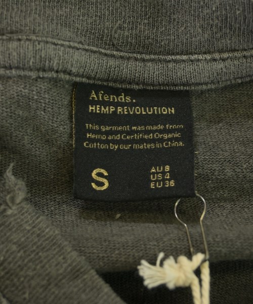 AFENDS（アフェンズ）Tシャツ・カットソー グレー サイズ:S メンズ/2200628939074