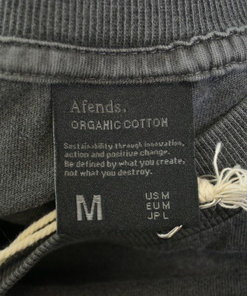 AFENDS（アフェンズ）Tシャツ・カットソー グレー サイズ:M メンズ/2200628939081