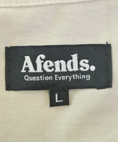 AFENDS（アフェンズ）Tシャツ・カットソー ベージュ サイズ:L メンズ/2200628939210