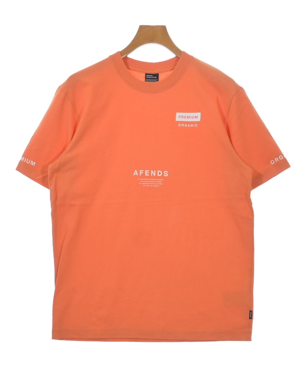 AFENDS（アフェンズ）Tシャツ・カットソー オレンジ サイズ:M メンズ