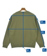 AFENDS（アフェンズ）スウェット カーキ サイズ:M メンズ/2200629064041