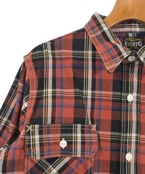 EIGHT-G（エイトジー）カジュアルシャツ オレンジ サイズ:XL メンズ/2200621667752