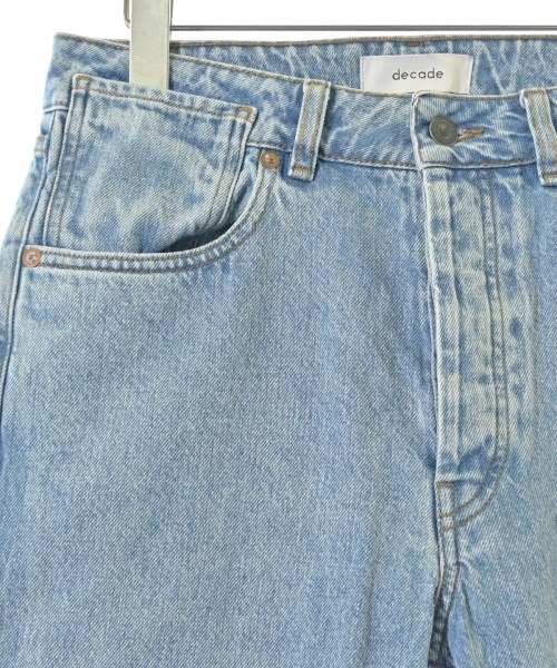 DECADE（ディケイド）デニムパンツ 青 サイズ:28(L位) レディース/2200660727165