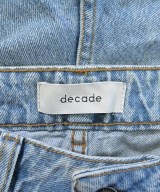 DECADE（ディケイド）デニムパンツ 青 サイズ:28(L位) レディース/2200660727165