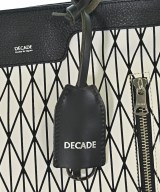 DECADE（ディケイド）トートバッグ 白 サイズ:- メンズ/2200712470056