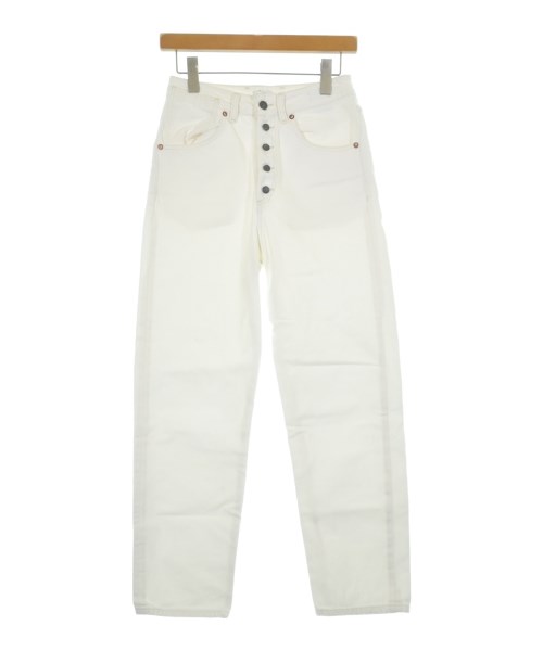 DECADE(ディケイド)デニムパンツ 白 サイズ:26(M位)/2200646723044