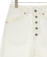 DECADE（ディケイド）デニムパンツ 白 サイズ:26(M位) レディース/2200646723044