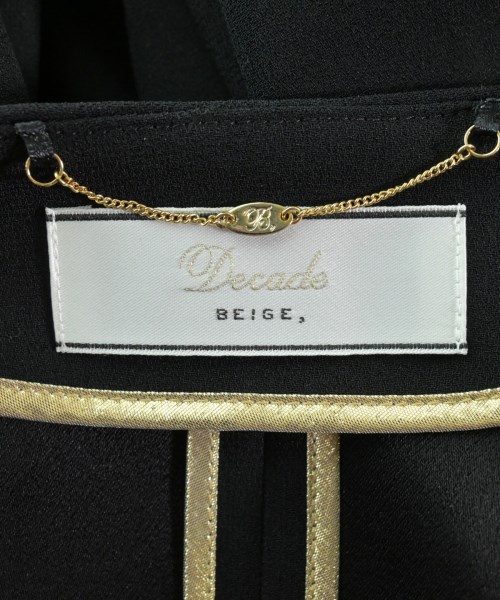 DECADE（ディケイド）ジャケット 黒 サイズ:6(XS位) レディース/2200646505022