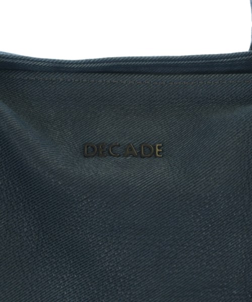 DECADE（ディケイド）トートバッグ 青 サイズ:- レディース/2200706387100