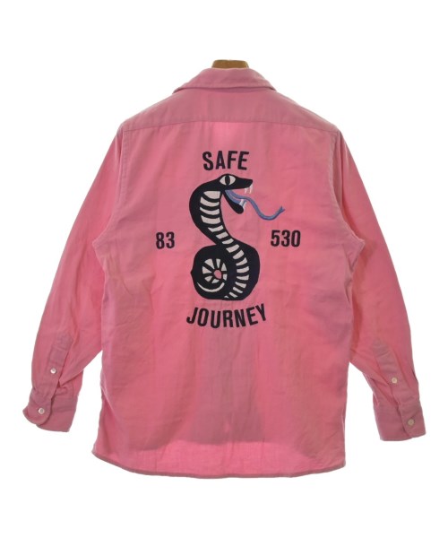 Reception（レセプション）カジュアルシャツ ピンク サイズ:S メンズ/2200511040016