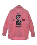 Reception（レセプション）カジュアルシャツ ピンク サイズ:S メンズ/2200511040016