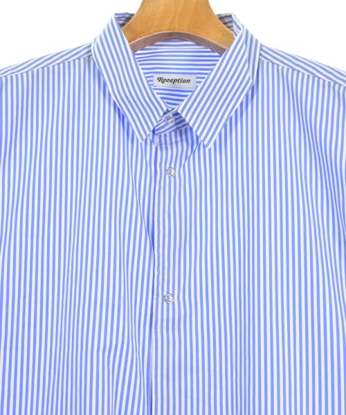 Reception（レセプション）カジュアルシャツ 青 サイズ:XL メンズ/2200617716082