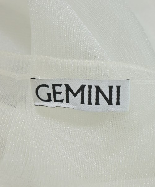 GEMINI（ジェミニ）ワンピース 白 サイズ:F レディース/2200655248132
