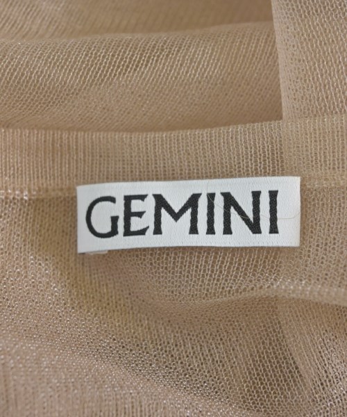 GEMINI（ジェミニ）ニット・セーター ベージュ サイズ:F レディース/2200724393046