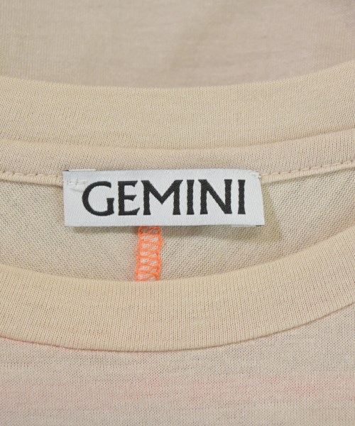 GEMINI（ジェミニ）Tシャツ・カットソー ベージュ サイズ:F レディース/2200688302054