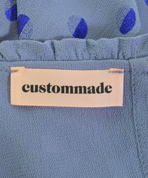 CUSTOMMADE（カスタムメイド）ブラウス 青 サイズ:40(M位) レディース/2200714959078
