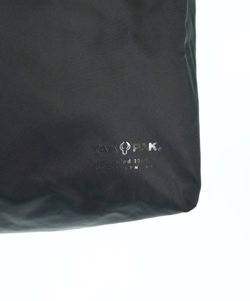 YAKPAK（ヤックパック）トートバッグ 黒 サイズ:- メンズ/2200663897049