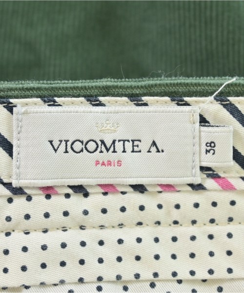 Vicomte A.（ヴィコントアー）スラックス 緑 サイズ:38(M位) メンズ/2200658411014