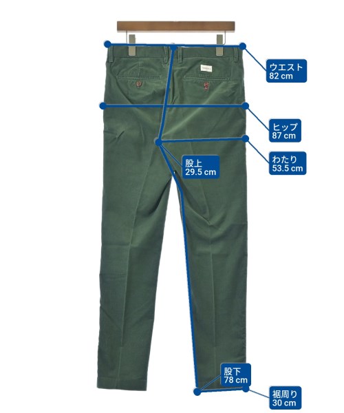 Vicomte A.（ヴィコントアー）スラックス 緑 サイズ:38(M位) メンズ/2200658411014