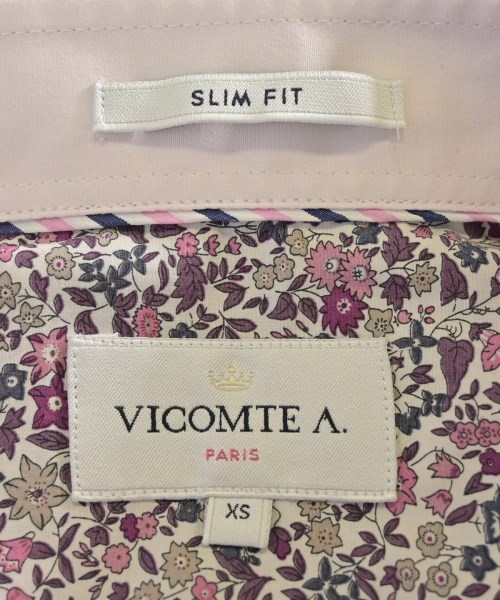Vicomte A.（ヴィコントアー）ドレスシャツ ピンク サイズ:xS メンズ/2200718006020