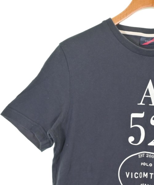 Vicomte A.（ヴィコントアー）Tシャツ・カットソー 紺 サイズ:S メンズ/2200723012245