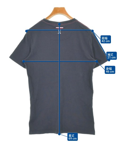 Vicomte A.（ヴィコントアー）Tシャツ・カットソー 紺 サイズ:S メンズ/2200723012245