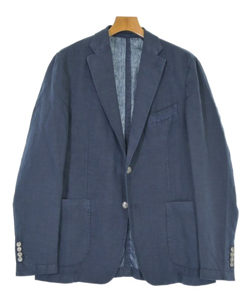 BAGNOLI SARTORIA NAPOLI(バニョーリサルトリアナポリ)カジュアルジャケット 紺 サイズ:52(XXL位)/2200699594219