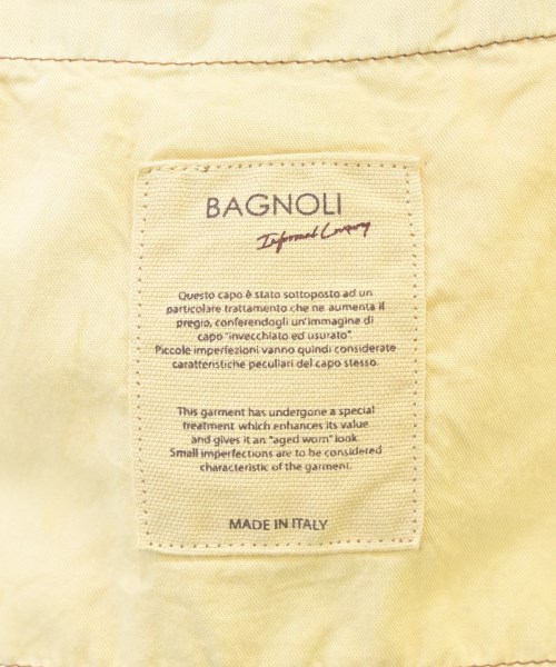 BAGNOLI SARTORIA NAPOLI（バニョーリサルトリアナポリ）スラックス 茶 サイズ:52(XXL位) メンズ/2200702044045