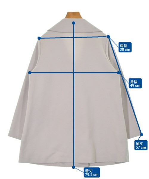 STUDIO PICONE（スタジオピッコーネ）カジュアルジャケット グレー サイズ:38(M位) レディース/2200647256015