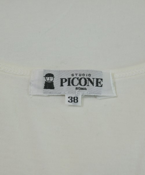 STUDIO PICONE（スタジオピッコーネ）Tシャツ・カットソー 白 サイズ:38(M位) レディース/2200640120375