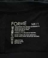 forme（フォルメ）Tシャツ・カットソー 黒 サイズ:1(S位) レディース/2200615101071