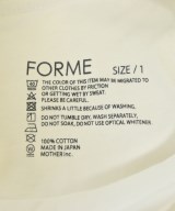 forme（フォルメ）Tシャツ・カットソー 白 サイズ:1(S位) レディース/2200691490083