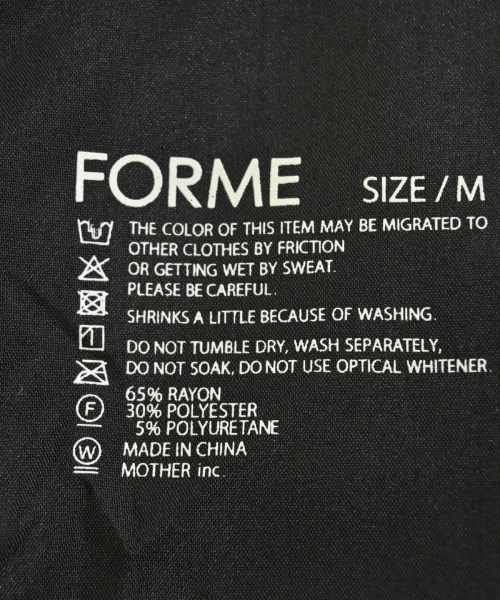 forme（フォルメ）その他 紺 サイズ:M レディース/2200672988011