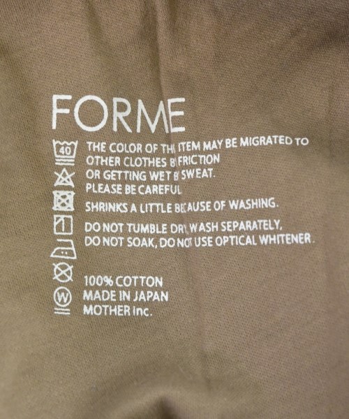 forme（フォルメ）ノースリーブ 茶 サイズ:F レディース/2200693905424