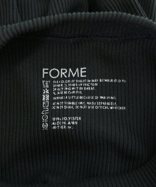 forme（フォルメ）ノースリーブ 黒 サイズ:F レディース/2200693905509