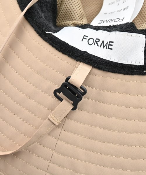 forme（フォルメ）ハット ベージュ サイズ:F レディース/2200699515160