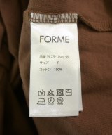 forme（フォルメ）ノースリーブ 茶 サイズ:F レディース/2200704962064