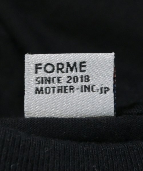 forme（フォルメ）Tシャツ・カットソー 黒 サイズ:F レディース/2200668445238